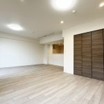 オプションで間仕切りも可(居間)